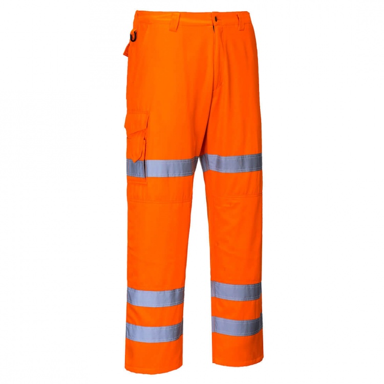 Portwest RT49 RIS-3279-TOM Hi Vis Three Band Combat Trousers